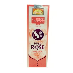 Parimal Sacred Scents Pure Rose Dhoop Batti, for Pooja and Prayer with Dhoop Stand